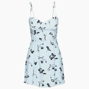 NWT - Wilfred Fable Dress in Heatwave Blue/Black